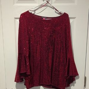Vince Camuto Sparkling Ruby Blouse